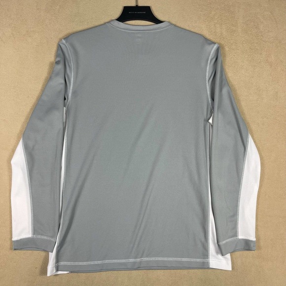 ALO Yoga Men's Gray Long Sleeve Shirt - Picture 9 of 10